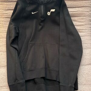 Nike Men's Black Zip-Up Sweater